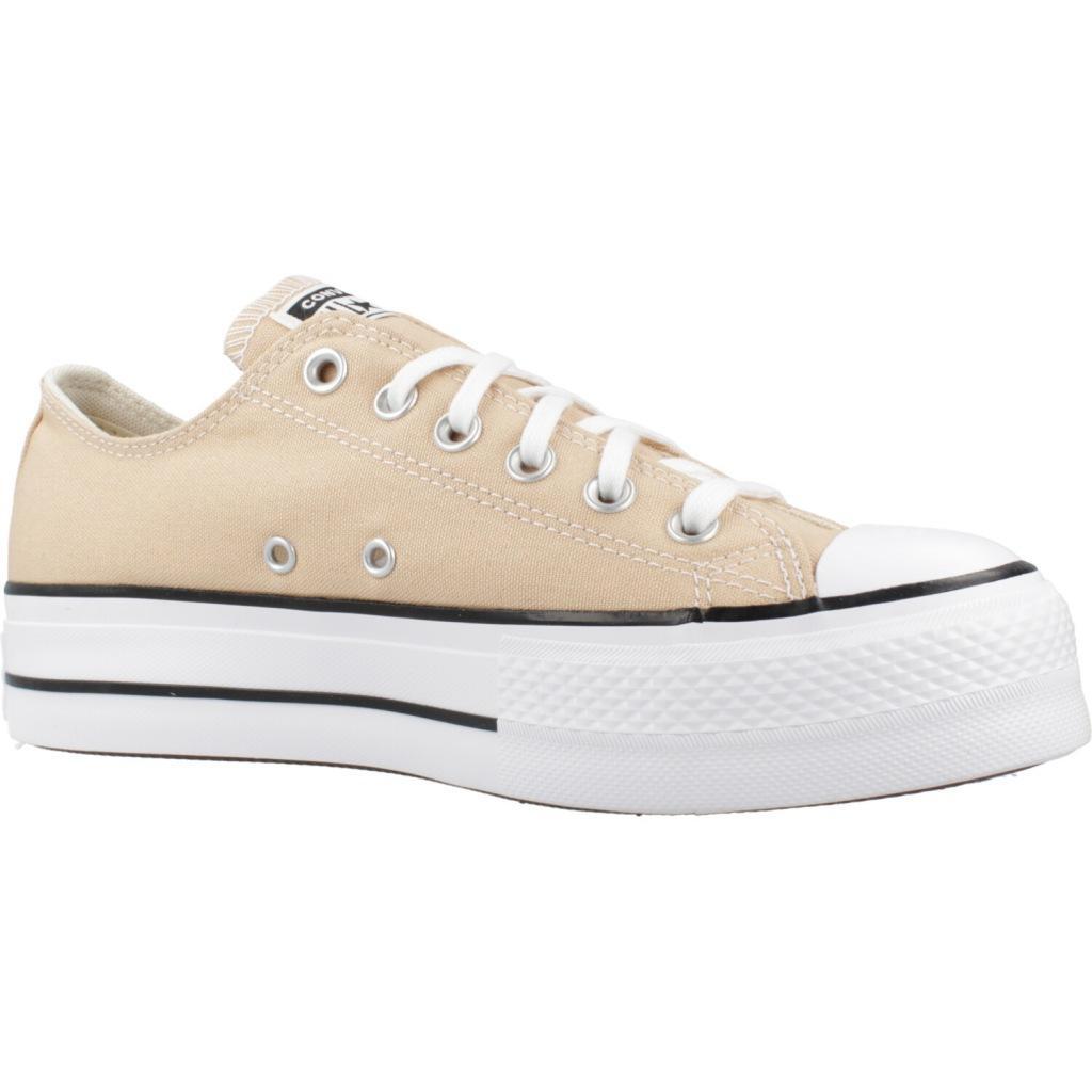 Baskets Converse Chuck Taylor All Star Lift Platform Polka, Beige, Unisexe 5/5