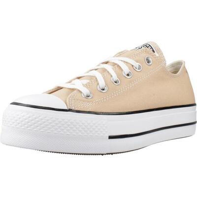 Zapatillas Converse Chuck Taylor All Star Lift Platform, Beige, Unisexo