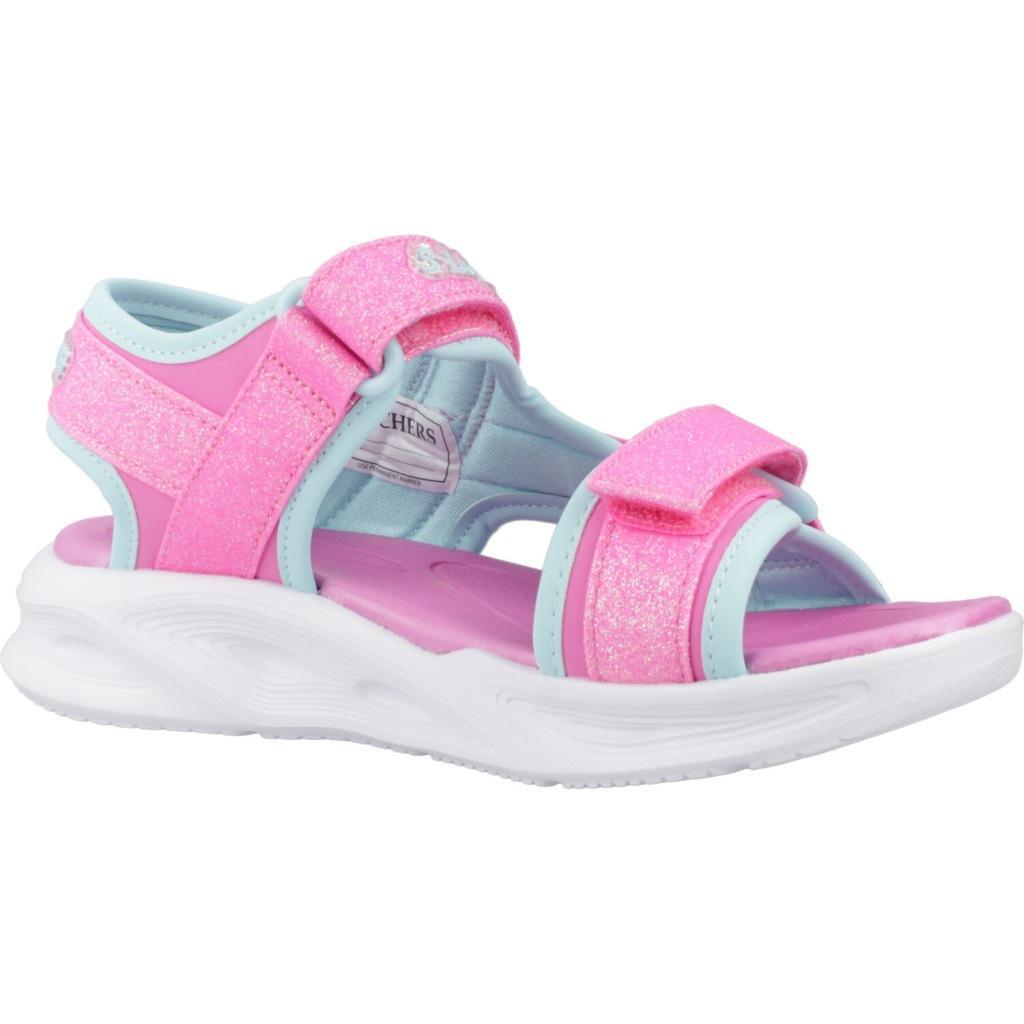 Sandały SKECHERS SOLA GLOW SANDAL Rose 5/5