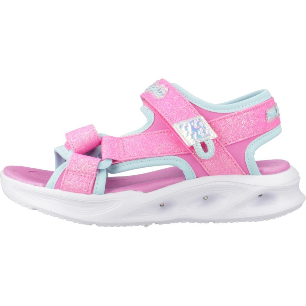 Sandały SKECHERS SOLA GLOW SANDAL Rose 2/5
