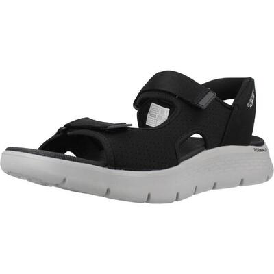 Sandalen skechers model slip-ins go walk flex kleur zwart