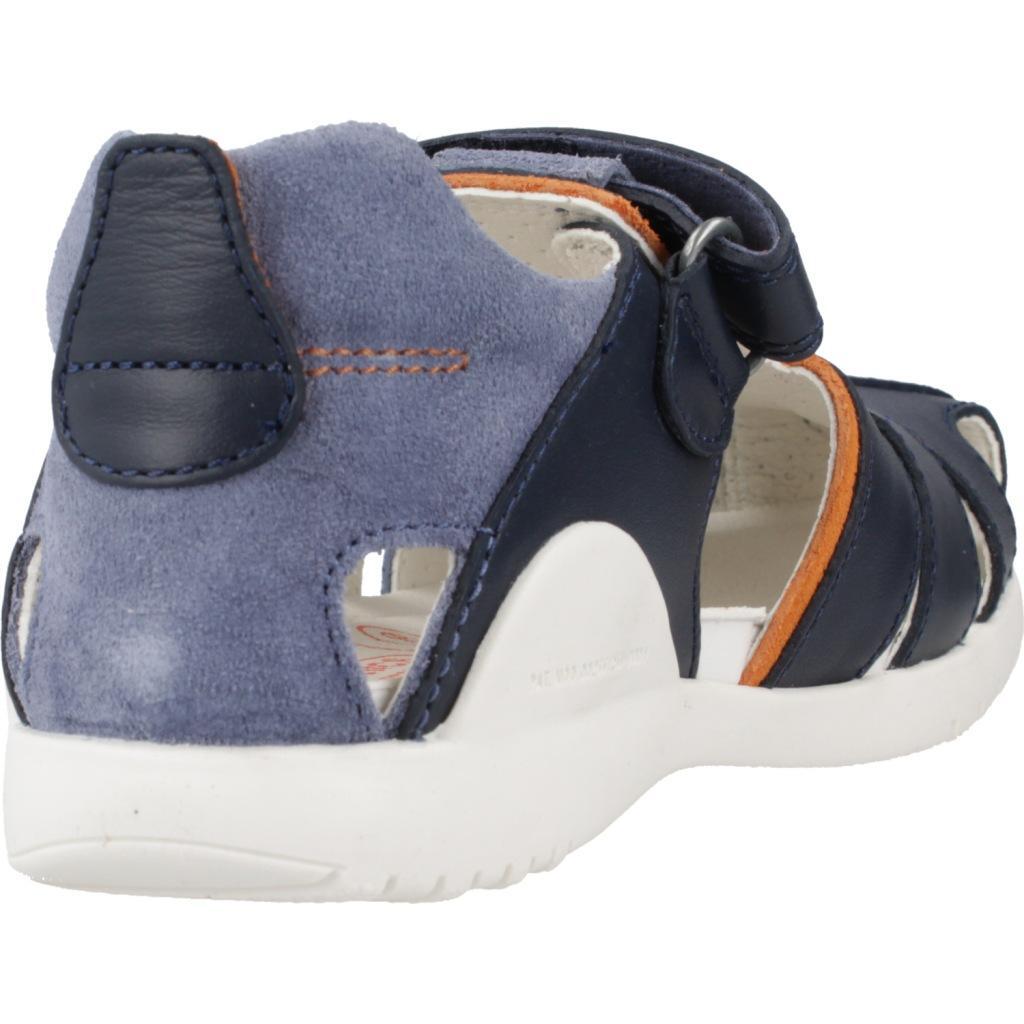 Sandales Biomecanics Modèle 242255b Couleur Bleu 3/5