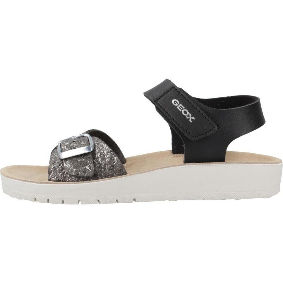 Sandały GEOX J SANDAL COSTAREI GI Czarny