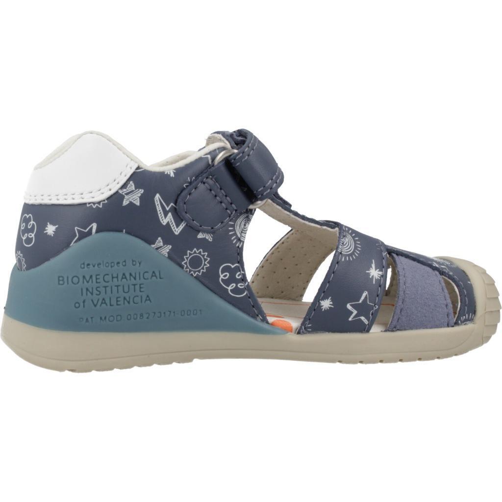 Sandales Biomecanics Modèle 252116b Couleur Bleu 4/5