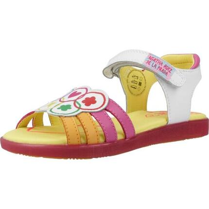 Sandales Agatha Ruiz De La Prada Modèle 242962a Couleur Blanc