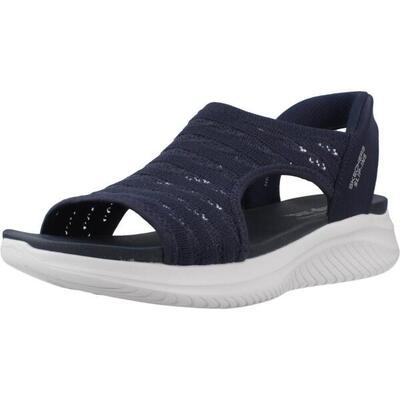 Sandalen skechers model slip-ins ultra flex 3.0 sun warmth kleur blauw