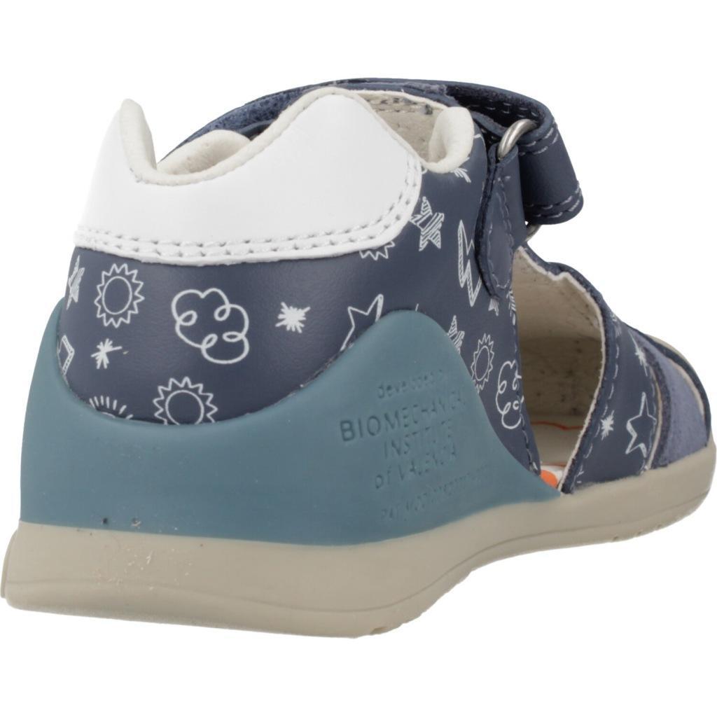 Sandales Biomecanics Modèle 252116b Couleur Bleu 3/5