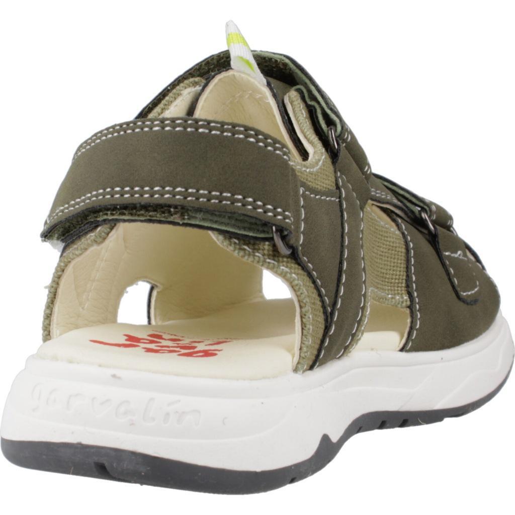 Sandales Garvalin Modèle 242850g Couleur Vert 3/5