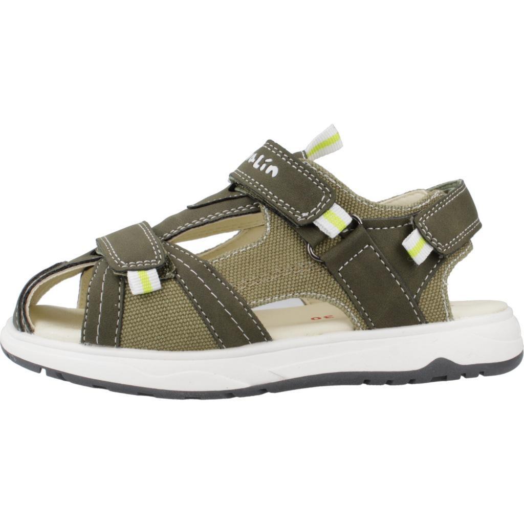 Sandales Garvalin Modèle 242850g Couleur Vert 2/5