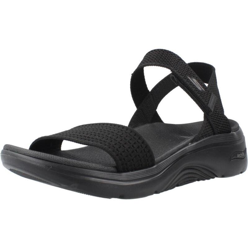 Sandale femei Skechers Go Walk Arch Fit 2.0, Negru