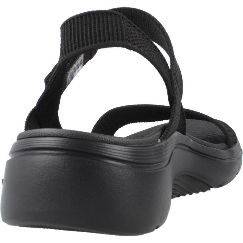 Sandale femei Skechers Go Walk Arch Fit 2.0, Negru