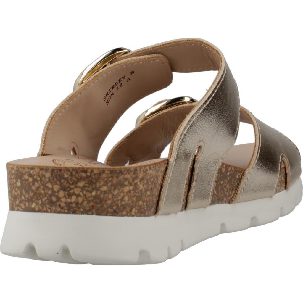 Sandalias Mujer Panama Jack Shirley Oro 3/5