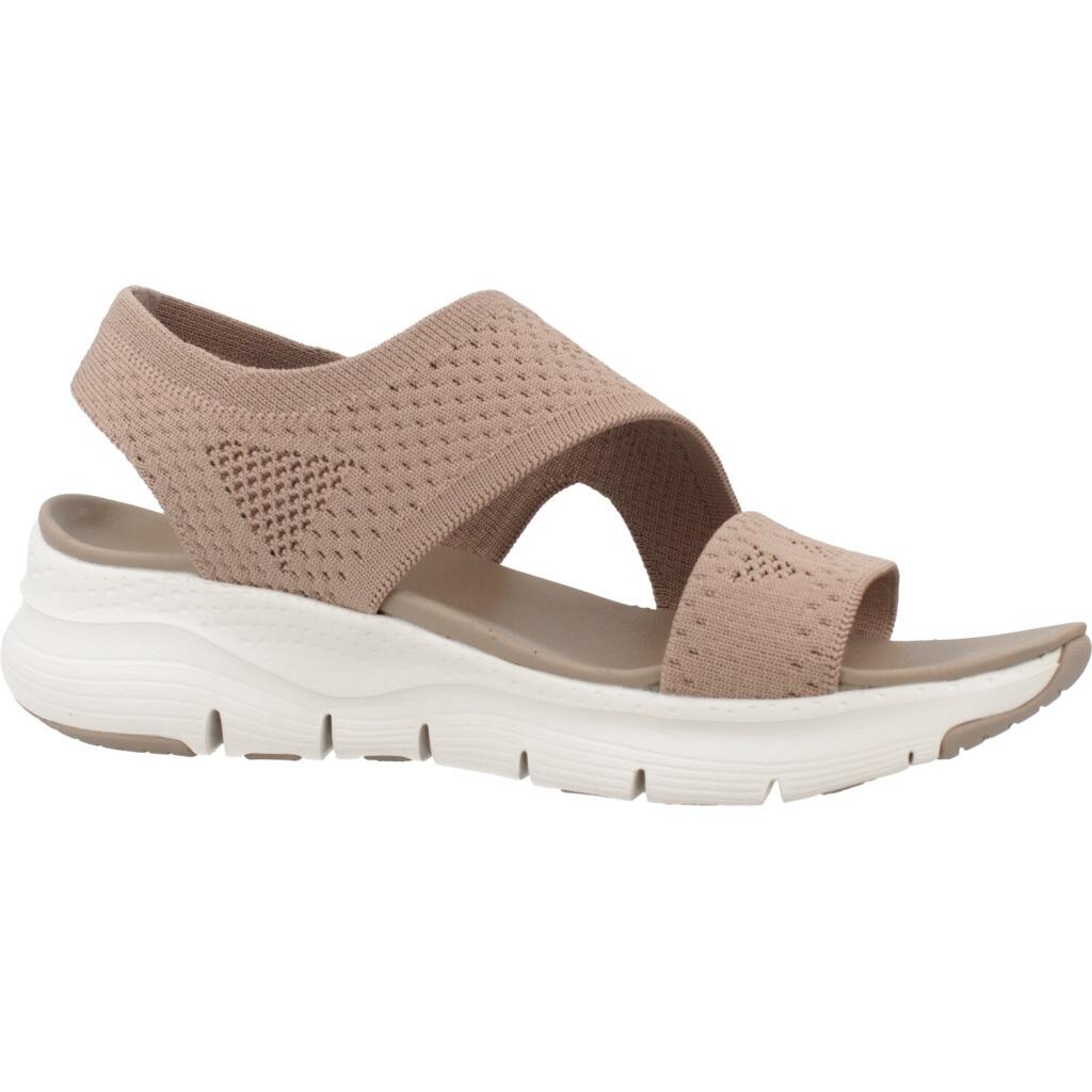 Sandalen Skechers Arch Fit, Braun, Damen 5/5