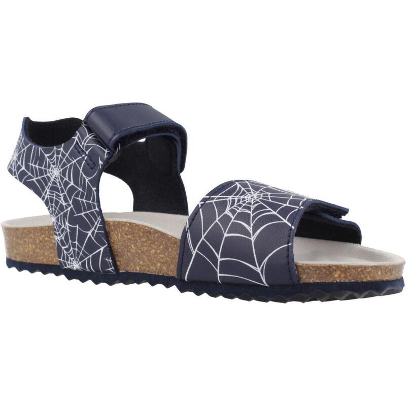 Sandales Geox Modèle J Ghita Boy Couleur Bleu