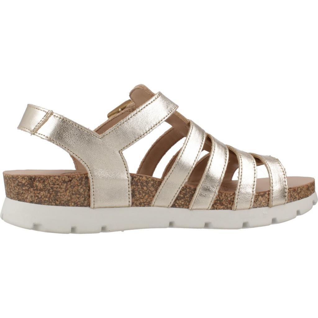 Sandales Panama Jack Modèle Sasha Shine Couleur D´or 4/5