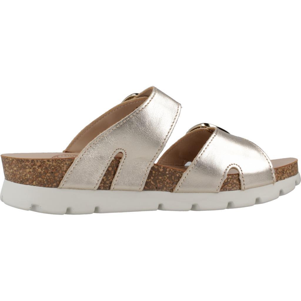 Sandalias Mujer Panama Jack Shirley Oro 4/5