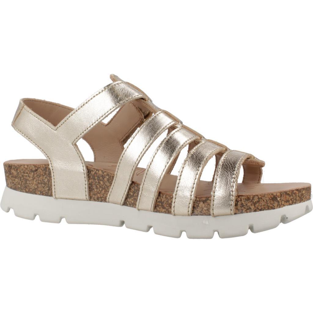 Sandales Panama Jack Modèle Sasha Shine Couleur D´or 5/5