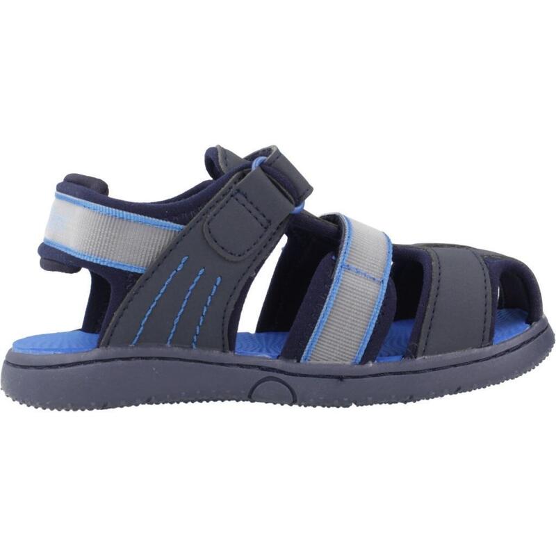 Sandały Kickers Model Kickbeachou Kolor Niebieski