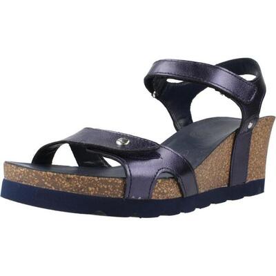 Sandalen panama jack model julia shine kleur blauw