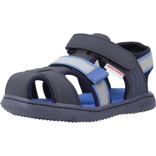 Sandalen Kickers Modell Kickbeachou Farbe Blau