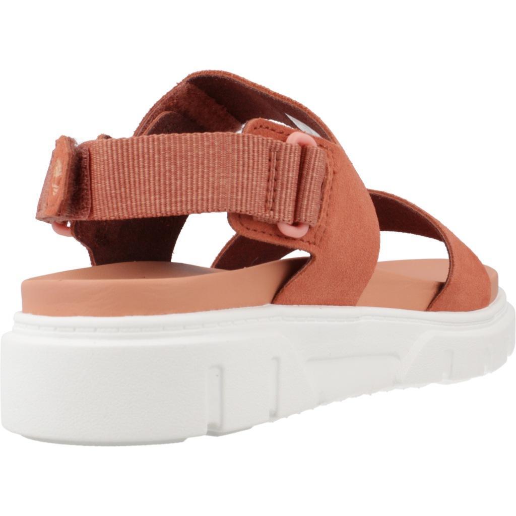Sandales Timberland Modèle Greyfield Sandal 2 Str Couleur Rouge 3/5