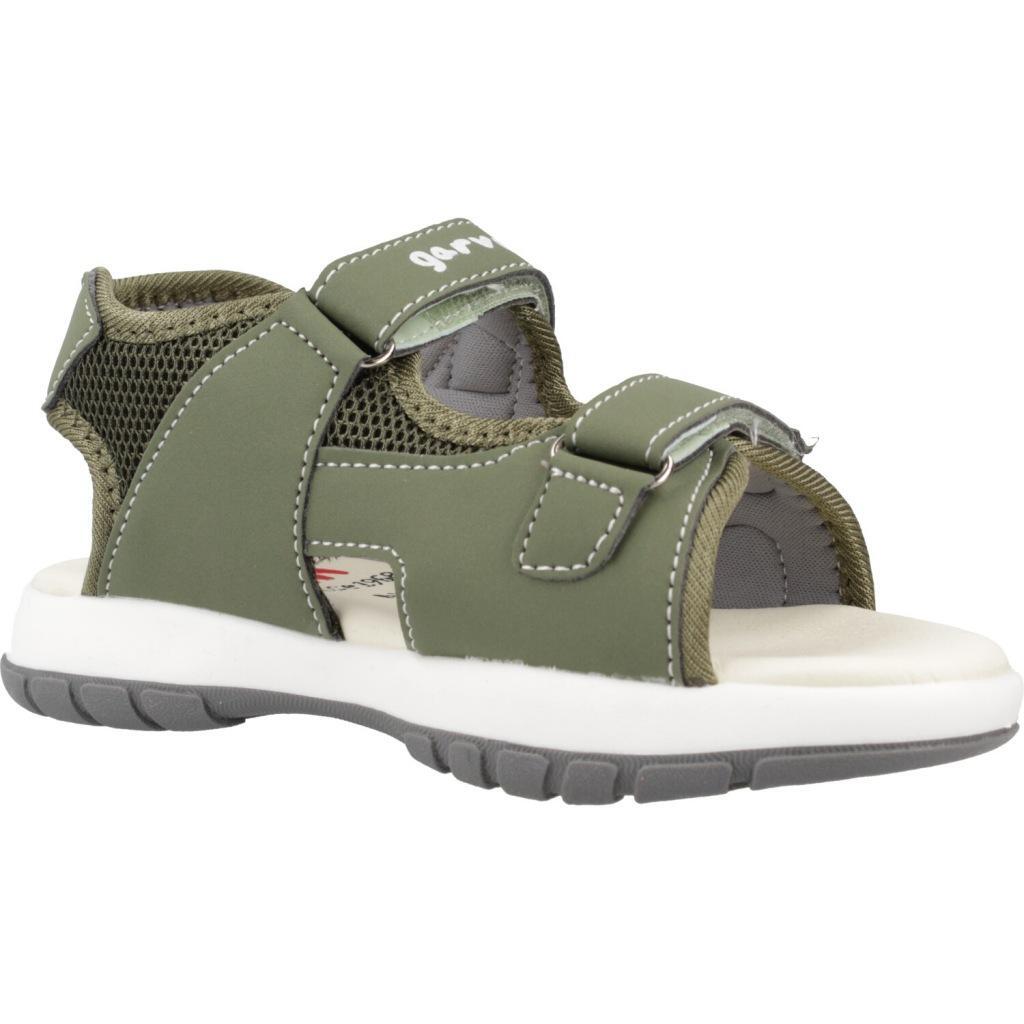 Sandales Garvalin Modèle 242817g Couleur Vert 5/5