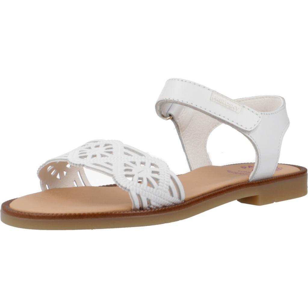 Pablosky - Sandales Pablosky Modèle 437900p Couleur Blanc - Sandales - Blanc - 32 - Decathlon