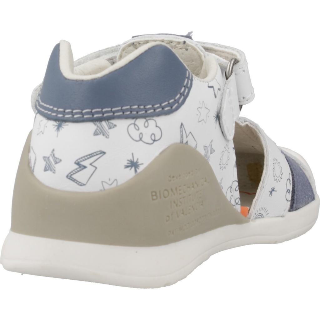 Sandales Biomecanics Modèle 252116b Couleur Blanc 3/5