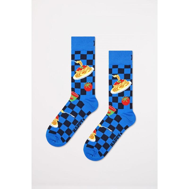 Ciorapi Happy Socks Model Dinner Sock Culoare Albastru