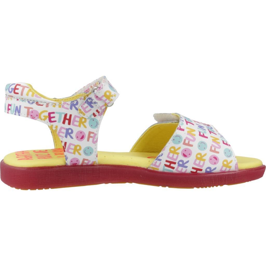 Sandales Agatha Ruiz De La Prada Modèle 242964a Couleur Blanc 4/5