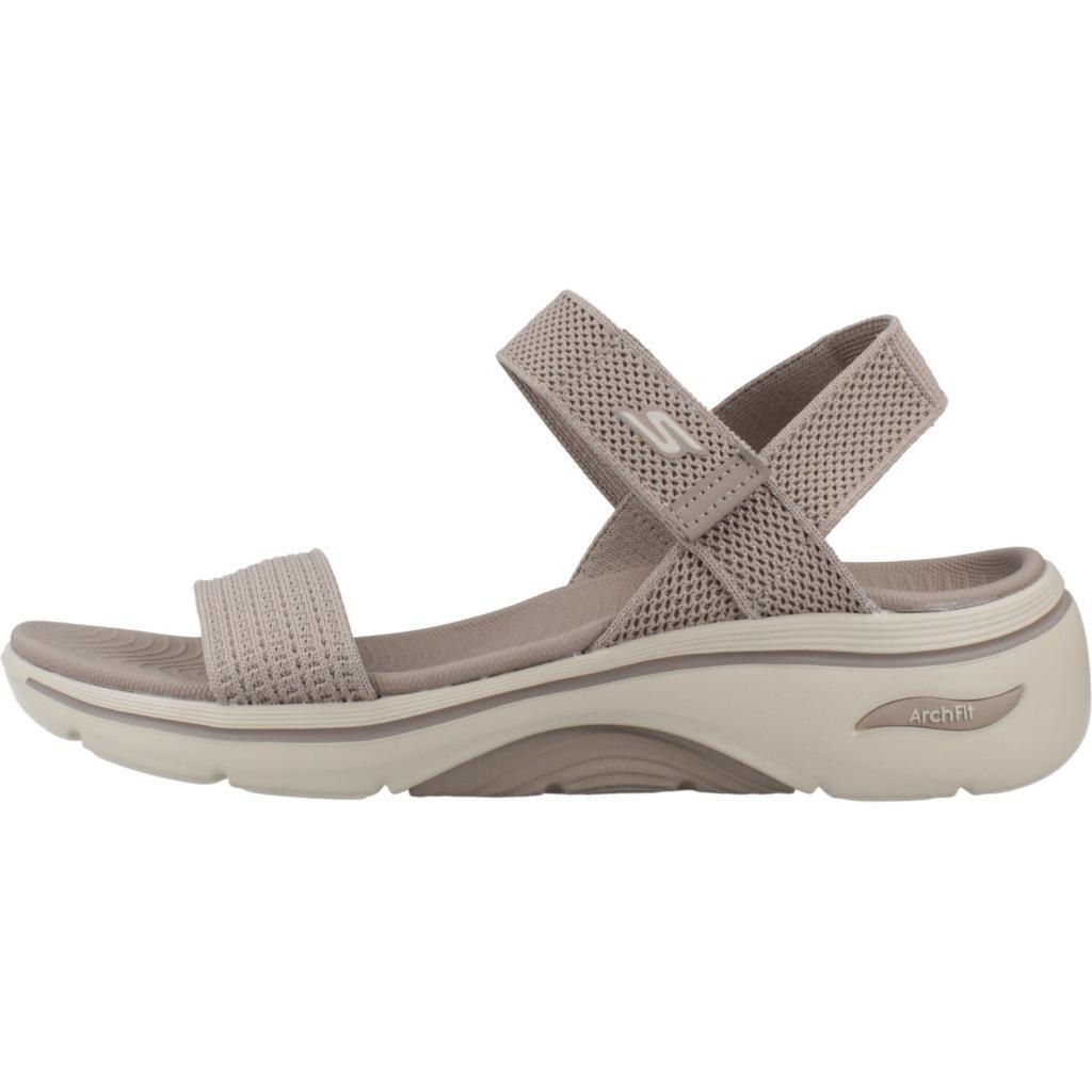 Sandales Skechers Go Walk Arch Fit 2.0, Marron, Femmes 2/5