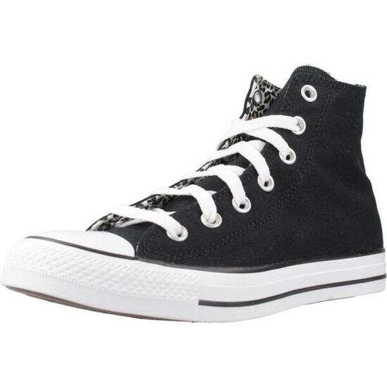 Zapatillas Converse Chuck Taylor All Star Leopard, Negro, Unisexo
