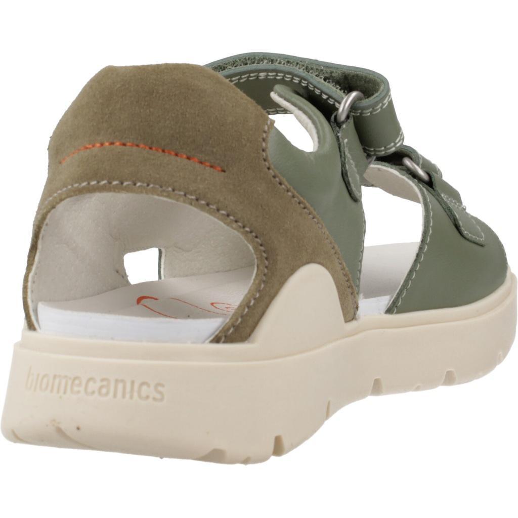 Sandales Biomecanics Modèle 252229b Couleur Vert 3/5