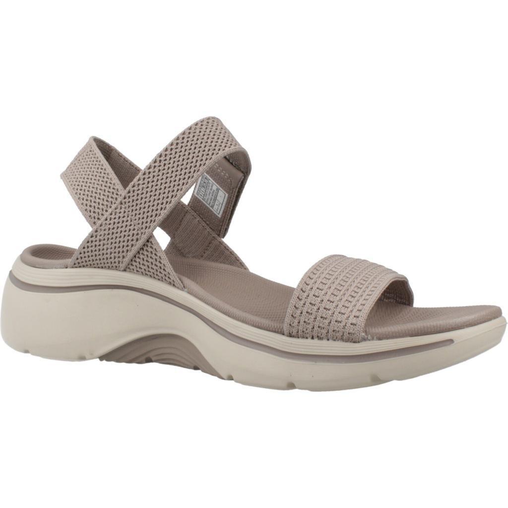 Sandales Skechers Go Walk Arch Fit 2.0, Marron, Femmes 5/5