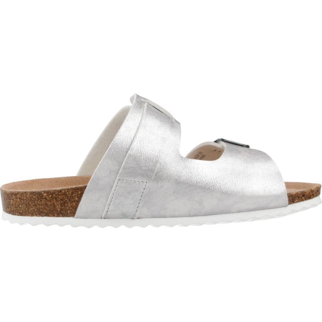 Sandały GEOX J ADRIEL GIRL Srebrny 4/5