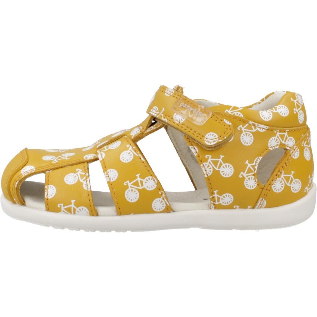 Sandales Garvalin Modèle 242314g Couleur Jaune 2/5