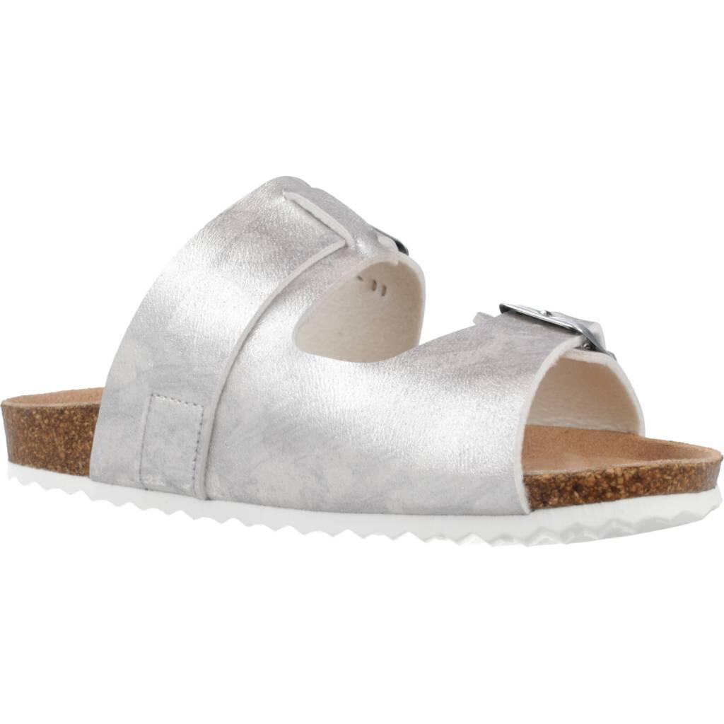 Sandały GEOX J ADRIEL GIRL Srebrny 5/5