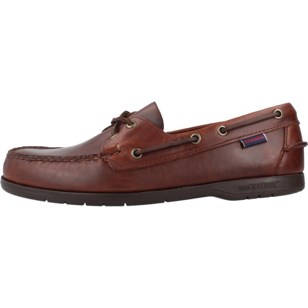Baskets Sebago Modèle Endeavor Couleur Marron 2/5