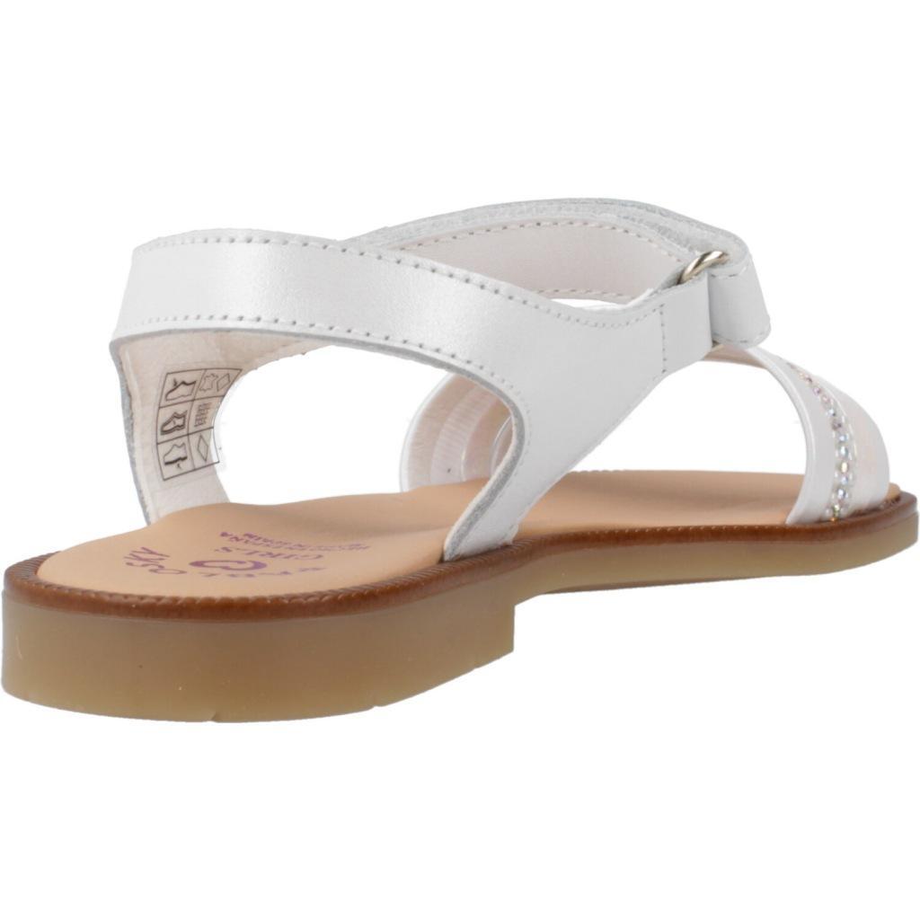 Pablosky James 517420 - Sandali Leggeri In Pelle Naturale Con Chiusura Adesiva, Fodera InTech E Suola Antiscivolo Per Bambini