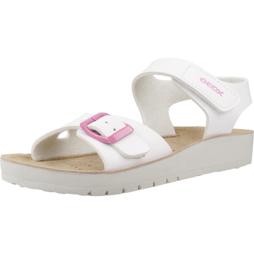Geox - Sandales Geox Modèle J Sandal Costarei Gi Couleur Blanc - Sandales - Blanc - Decathlon