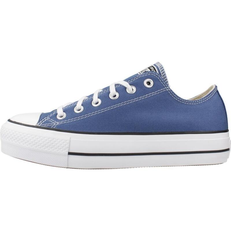 Baskets Converse Modèle Chuck Taylor All Star Lift Ox Couleur Bleu