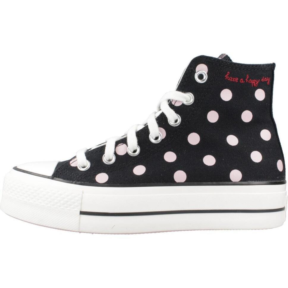Buty CONVERSE CHUCK TAYLOR ALL STAR LIFT PLATFORM POLKA DOTS Czarny
