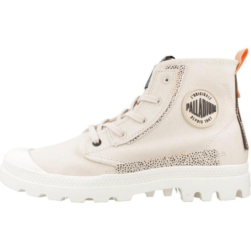 Pantofi Sport Palladium Model Pampa Underlayer Culoare Alb