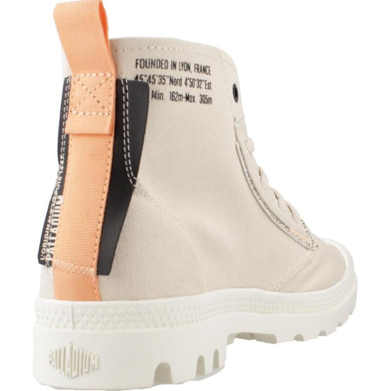 Pantofi Sport Palladium Model Pampa Underlayer Culoare Alb