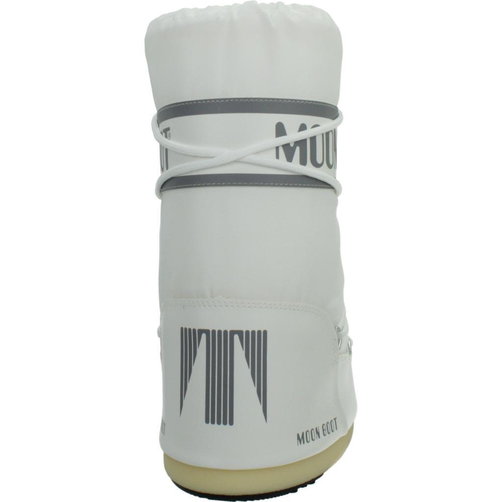 Bottes Moon Boot Modèle Mb Icon Nylon Couleur Blanc 3/5