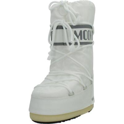 Stiefel Moon Boot Modell Mb Icon Nylon Farbe Weiß