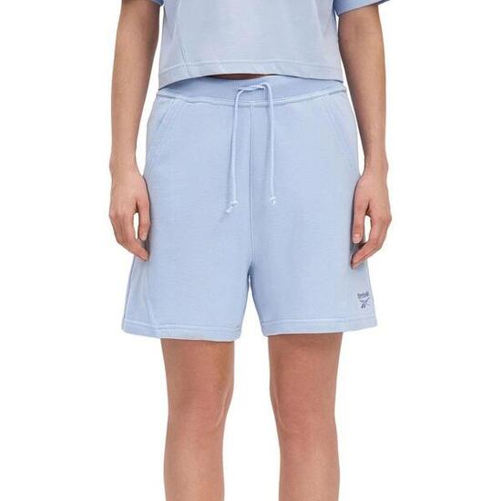 Pantalons Reebok Modèle Icon Elements Ft Short Couleur Bleu