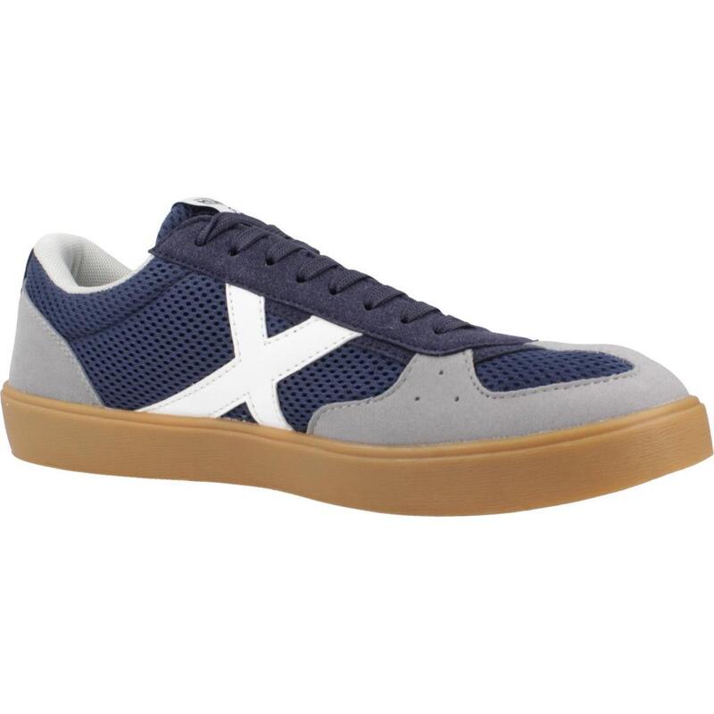 Zapatillas Casual Hombre Munich BE-4118 Azul Comodas-4046040