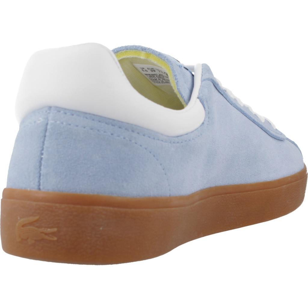 Baskets Lacoste Modèle Baseshot Couleur Bleu 3/5