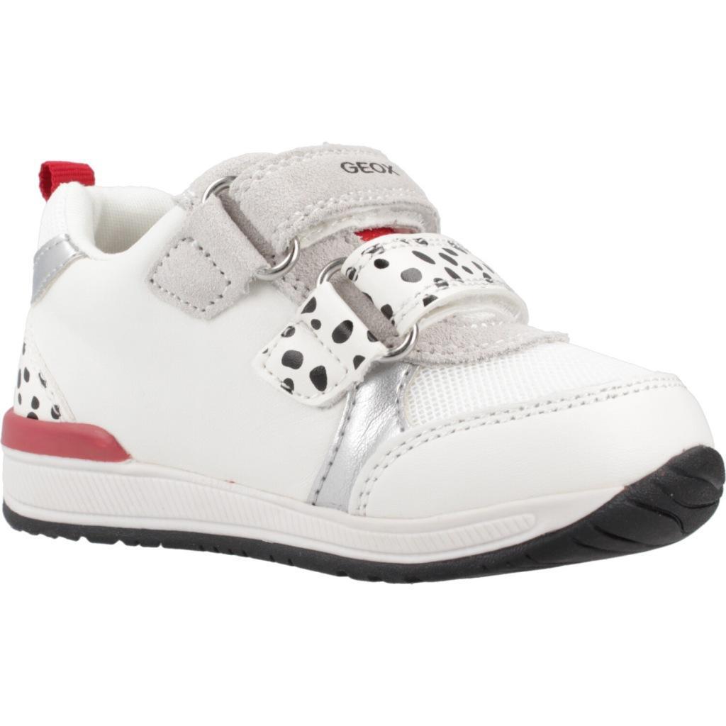 Zapatos Niño Geox B Rishon Girl Blanco 5/5